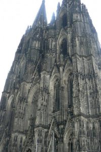 Cologne Cathedral, started in the 13th century, finished in the