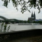 The Hohenzolern railway Bridge and Cathedral are symbols for Cologne