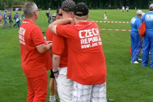 Czech bowlers--bowling is very popular in eastern Europe