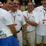 Four-person tennis team from Rehoboth Beach, Delaware, USA