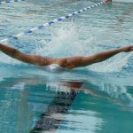 Good butterfly stroke technique; this stroke was  invented' in the