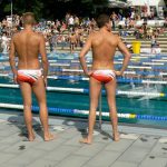 Team Paris swimmers