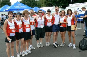 London Frontrunners ready for their 5k race