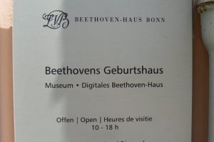 Beethoven's birthplace is a museum