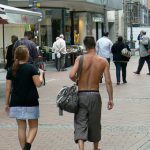 Shirtless in Bonn