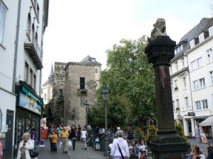 Ancient city wall in Bonn