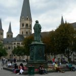 Beethoven takes center place in the main square in Bonn