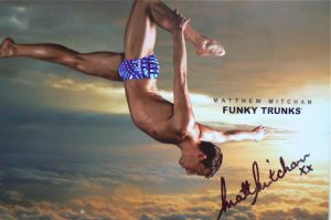 Matthew Mitchum, the openly gay Australian Olympic gold medalist, came