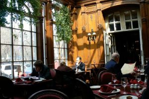 Interior of Pushkin Cafe