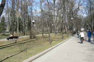 Park promenade