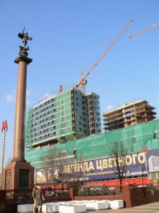 Alexander column and new construction