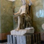 Great statue of Zeus--bronze and marble