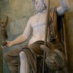 Great statue of Zeus--bronze and marble