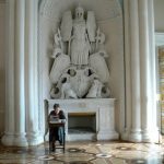 Magnificent parquet floors throughout the museum