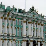 Exterior of the Hermitage is a museum of art and