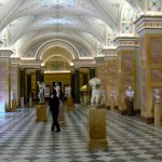 Elegant statuary hall