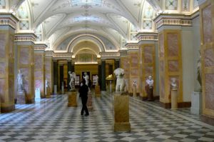 Elegant statuary hall