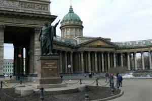 Kazan Cathedral (1801-1811) also known as the Cathedral of