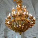 One of countless chandeliers