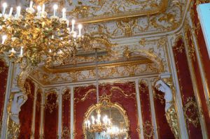 Extremely ornate ceiling and walls