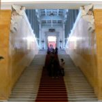 Inside the Hermitage--grand staircase