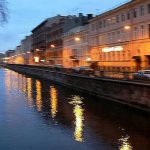 Evening on the Griboedov Canal