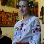 Waitress at Korchma Taras Bulba Ukrainian restaurant http://www.moscow-life.com/eat/restaurants_details/16-Taras_Bulba_Korchma