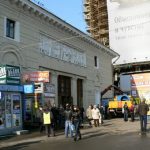 Park Kultury subway station, one of two stations attacked. I