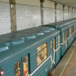 Typical subway train