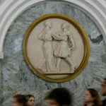 Cameo of dancers in a subway station