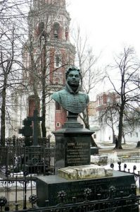 Graves at Novodevichy (New Maiden) Convent and Cemetery  http://en.wikipedia.org/wiki/Novodevichy_Convent