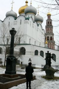 Novodevichy (New Maiden) Convent and Cemetery with Smolensk Cathedral (16th