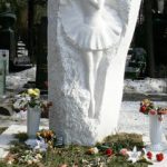 Ballerina's grave: New Maidens' Monastery (also called Novodevichy Cemetery, opened