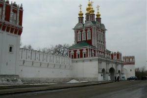 Novodevichy (New Maiden) Convent http://en.wikipedia.org/wiki/Novodevichy_Convent