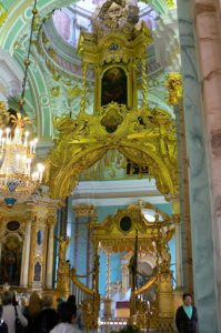 High altar in the Peter and Paul Cathedral