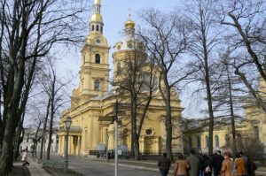 The Peter and Paul Cathedral is a Russian Orthodox cathedral