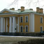 Classic building by the Peter and Paul Fortress