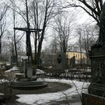 Tikhvin Cemetery In the center of the this deeply historical cemetery