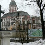 View of Alexander Nevsky Monastery from Tikhvin Cemetery (final resting