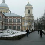 View of Alexander Nevsky Monastery