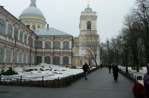 View of Alexander Nevsky Monastery