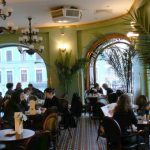 Bookstore-cafe inside the Singer Building