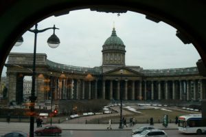 Kazan Cathedral is also known as the Cathedral of Our