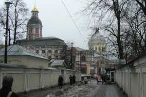 Alexander Nevsky Monastery was founded by Peter the Great in