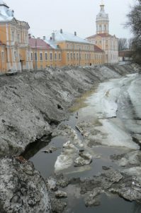 Alexander Nevsky Monastery was founded by Peter the Great in