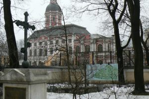 Alexander Nevsky Monastery was founded by Peter the Great in