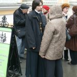 Monk at Alexander Nevsky Monastery