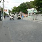 One main street is paved