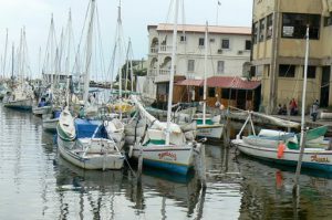 Harbor on the river