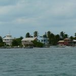 View from the water taxi to San Pedro